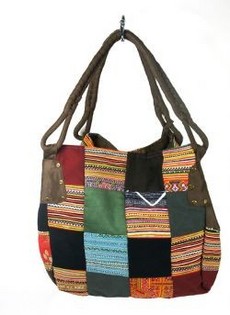 B-Fair Patchwork Bag Small Brown (1 pc)