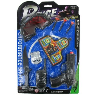 POLICE FORCE EXTRA PLAYSET ON CARD (5 pcs)