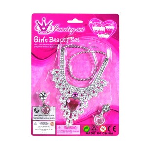 Bling Bling Jewelry Set on Card (12 pcs)