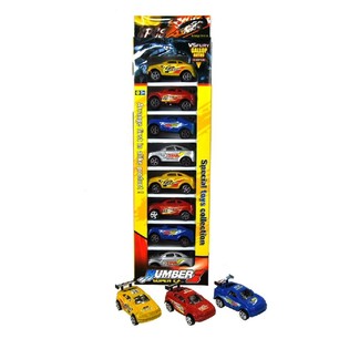 8 Toy Cars in Box