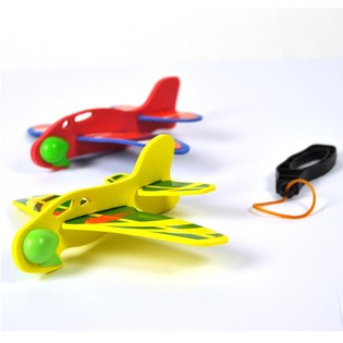 FOAM GLIDER LAUNCHER TOY PLANE 2-PACK (12 pcs)