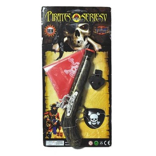 Pirate Toy Set on Card - Model 3 (6 pcs)