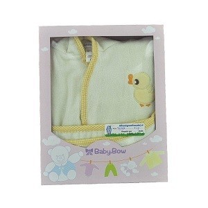 BABY BOW Children's Bathrobe Yellow | B2B Wholesale