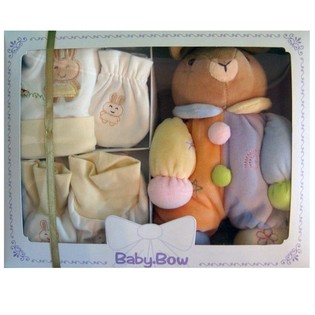 BABY BOW GIFT SET - RABBIT