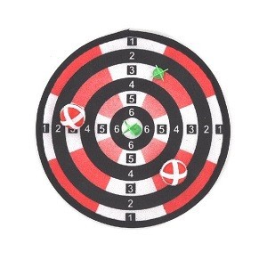 KIDS DARTBOARD (12 pcs)