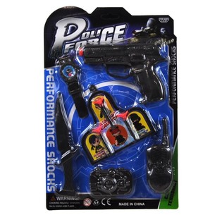 Police Toy Set on Card - Model 1 (2 pcs.)