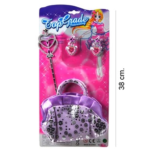 Girls' Play Set on Card (6 pcs)