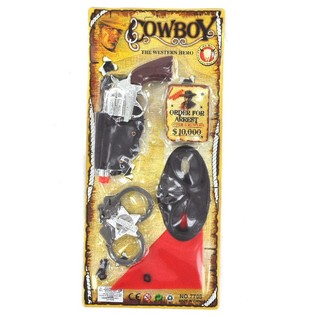 Cowboy Set on Card - Model 6 (3 pcs.)
